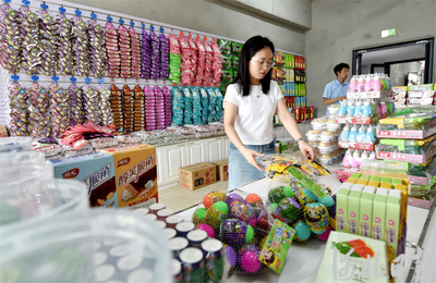 石家莊國(guó)際農(nóng)產(chǎn)品批發(fā)交易中心食品城投入使用